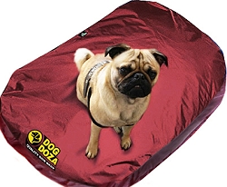 Waterproof Oval Dog Bed - Various Sizes & Colours